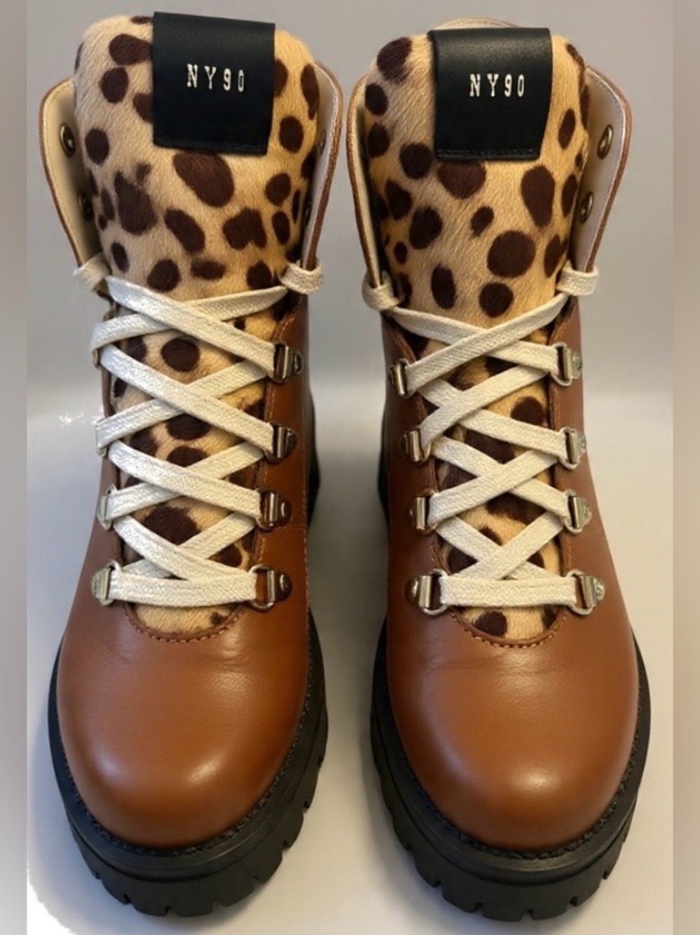 Steve Madden- Boom Hiker Boot with Genuine Calf Hair
